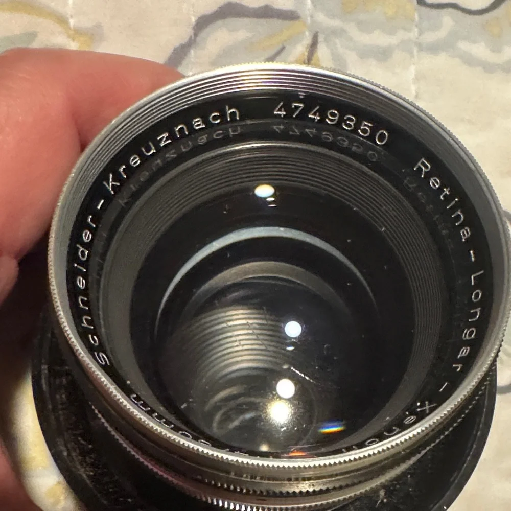 Vintage Kodak Telephoto Lens with Black Finish